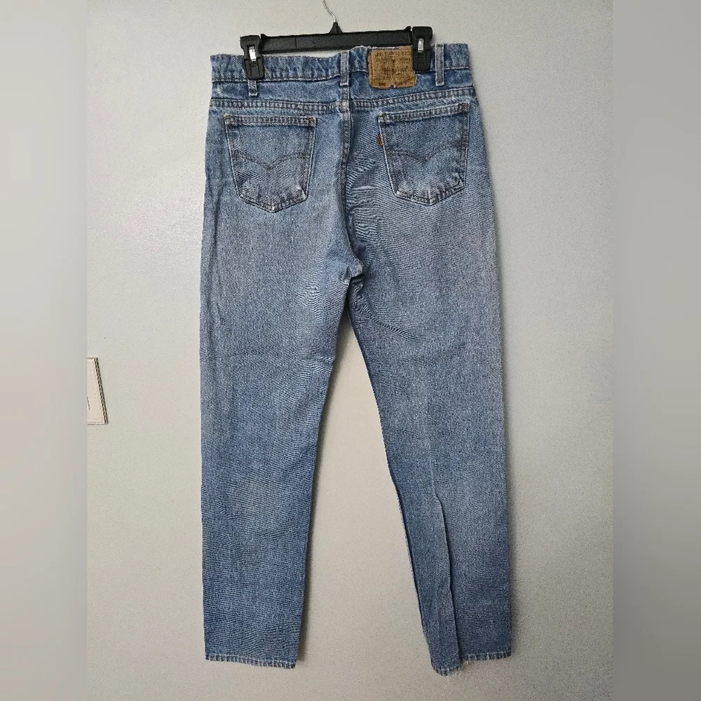 Levi's Distressed Blue Jeans